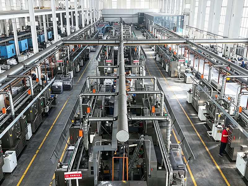 Automated grinding machine production line