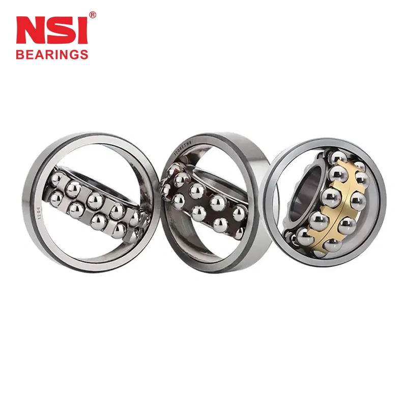 Self-aligning ball bearings