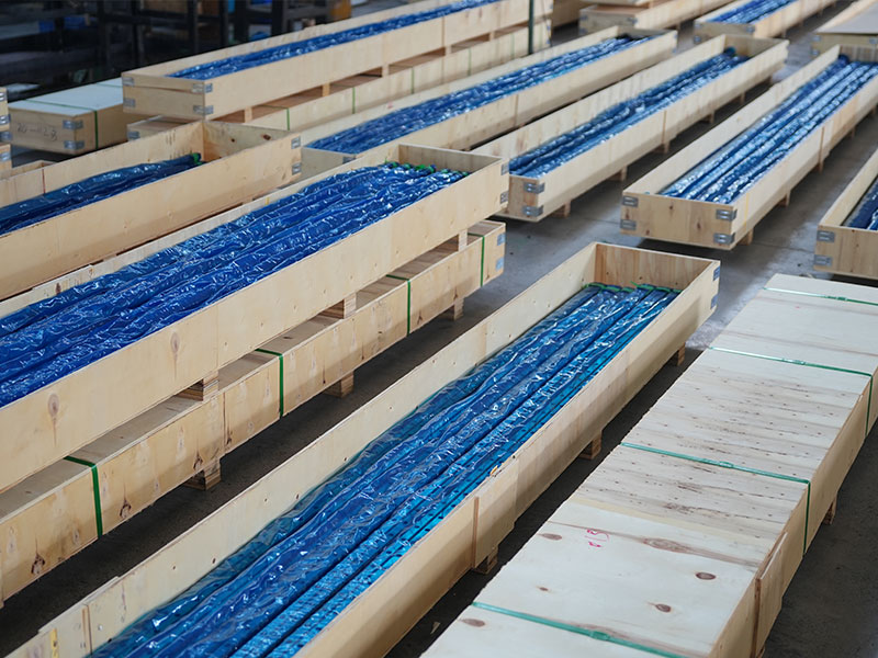 Linear guides packed and dispatched